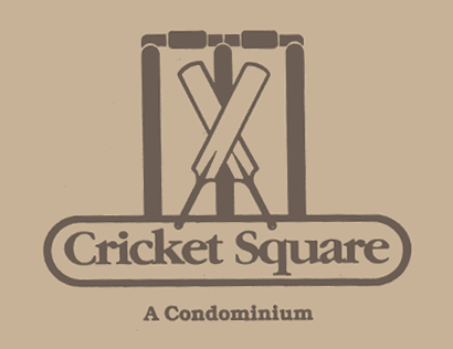 Logo for Cricket Square condominiums